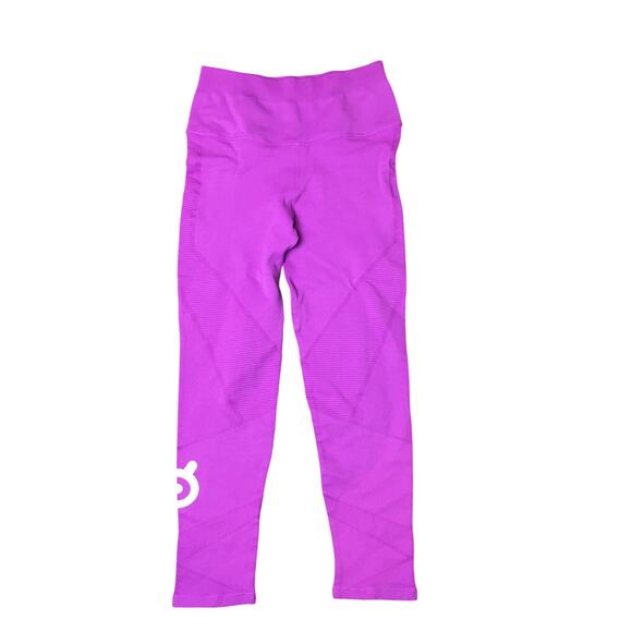 NWT Nux Peloton Women Seamless Shapeshifter Purple 7/8 Legging Yoga Gym Small - Picture 2 of 7